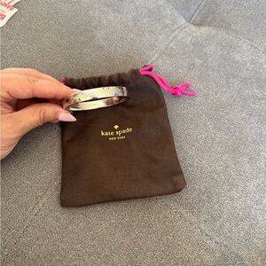 Kate Spade Silver Bangle Bracelet